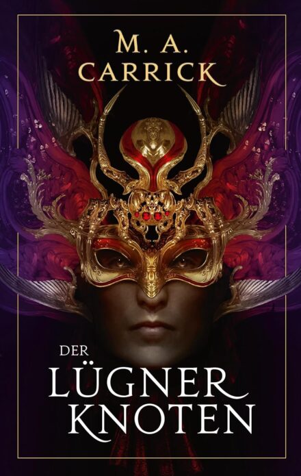 cover art for the first half of the German edition of The Liar's Knot, as Der Lügnerknoten